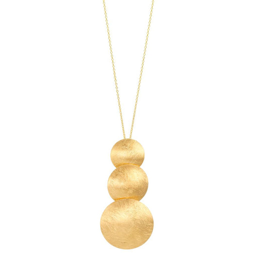 Collier Silber gelb vergoldet 40-44 cm verstellbar