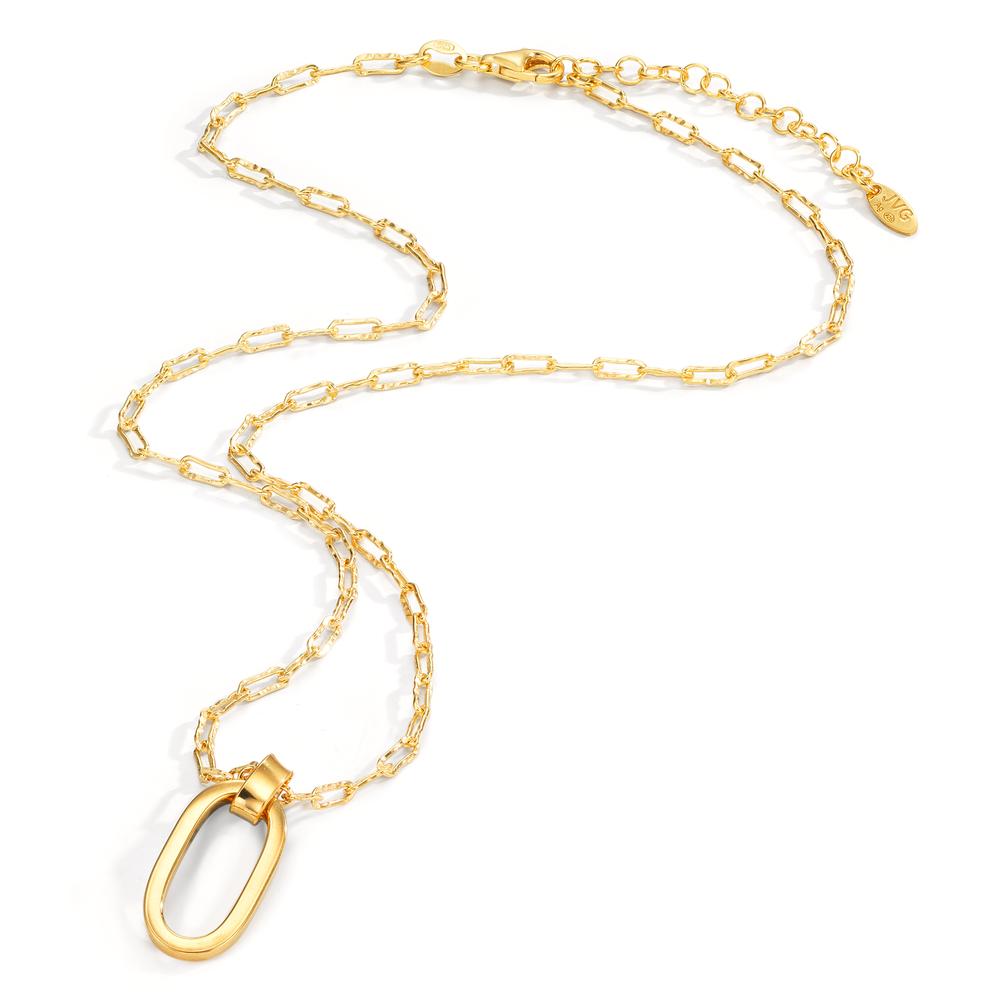 Collier Argent jaune Plaqué or 40-44 cm