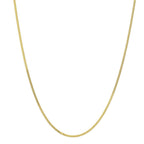 Chaînette forçat Or jaune 18K