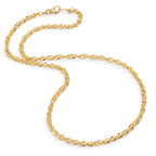 Collier Or jaune 14K 50 cm