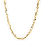 Collier Or jaune 14K 60 cm