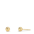 Clous d'oreilles Or jaune 9K Ø4 mm