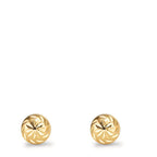 Clous d'oreilles Or jaune 9K Ø6 mm