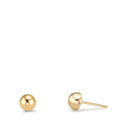 Clous d'oreilles Or jaune 9K Ø5 mm