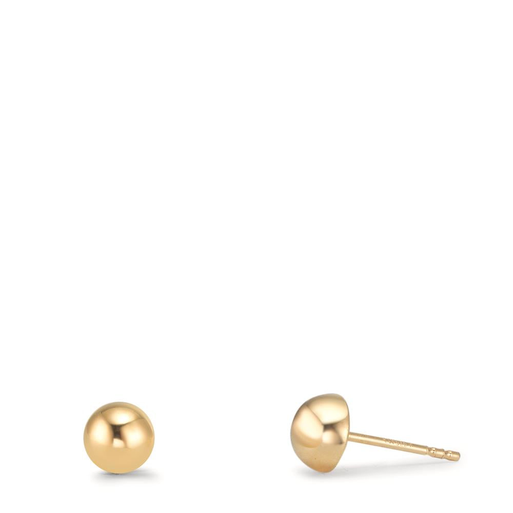 Clous d'oreilles Or jaune 9K Ø5 mm