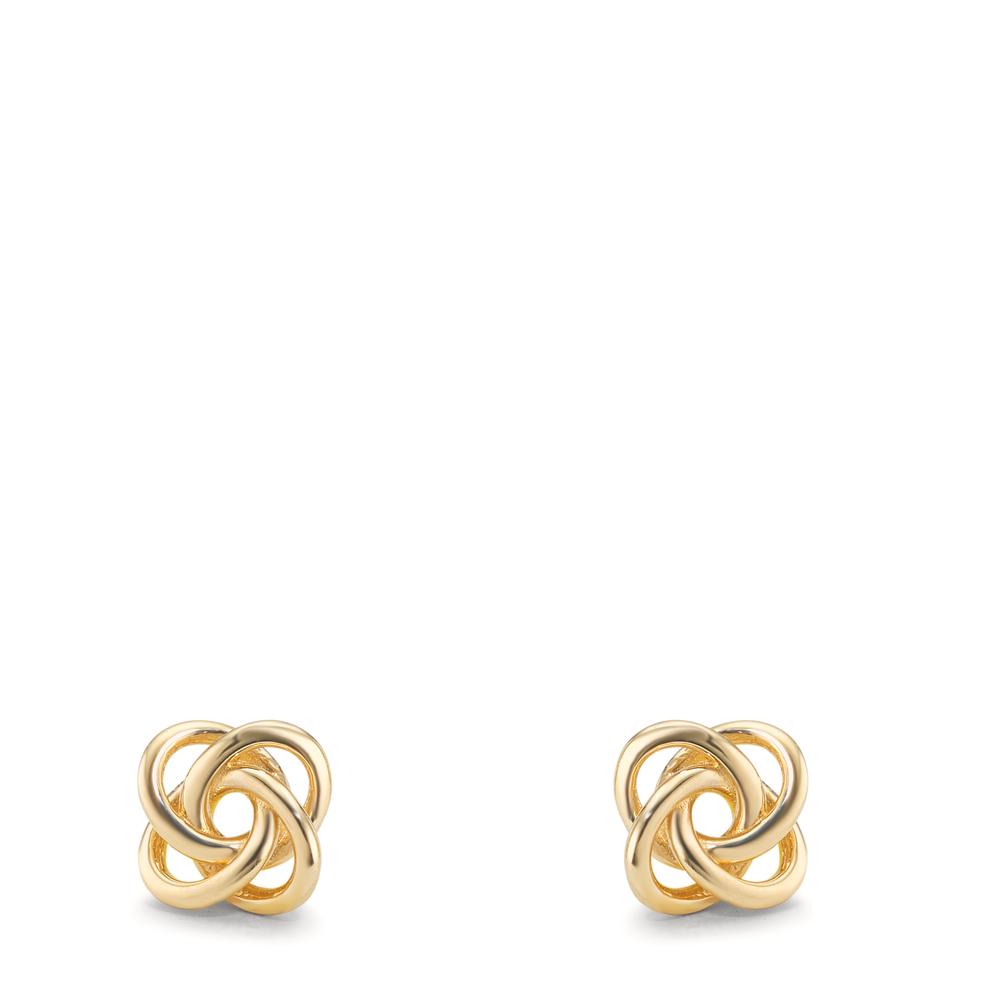 Ohrstecker 375/9 K Gelbgold Knoten Ø5.5 mm