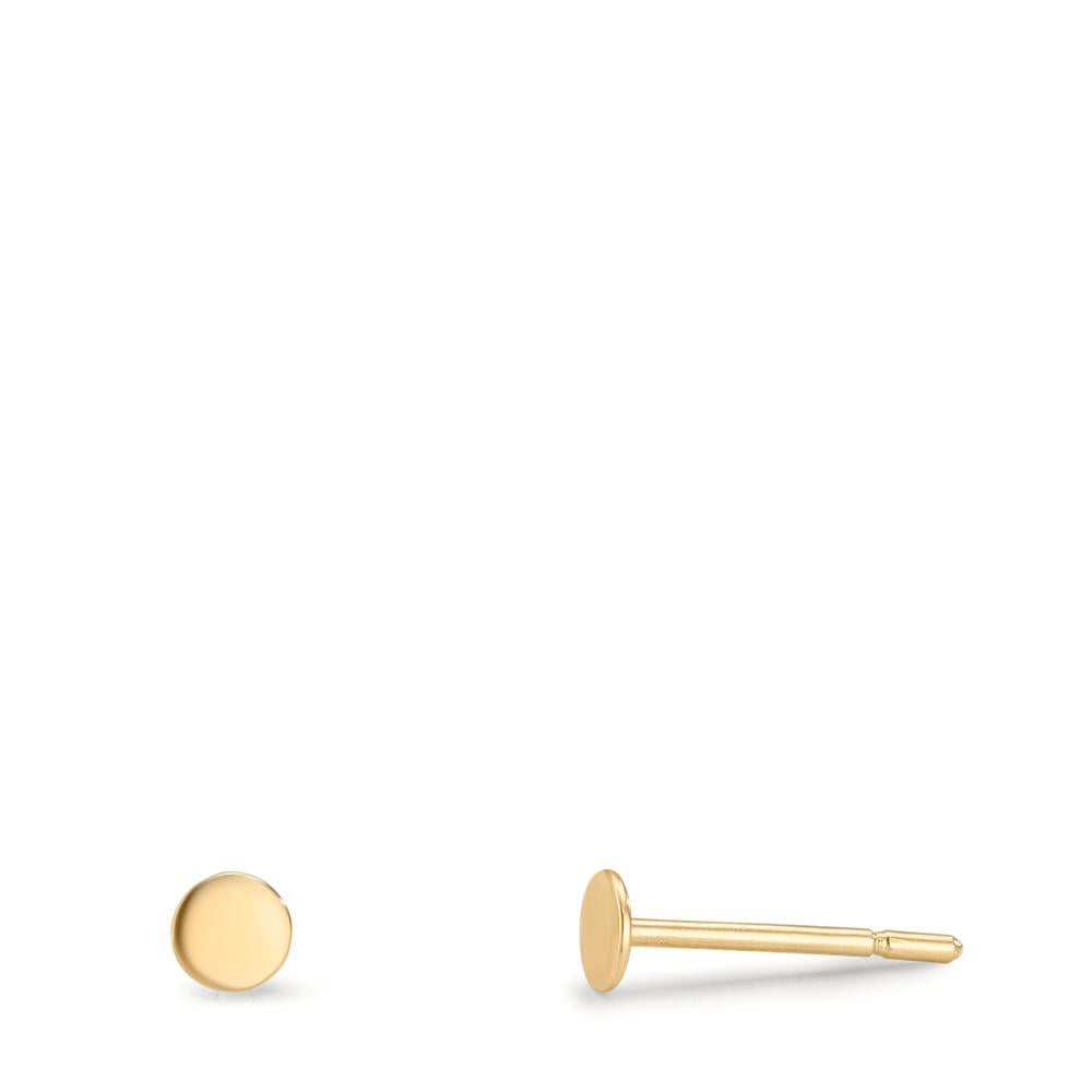 Clous d'oreilles Or jaune 9K Ø3 mm