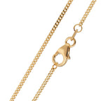 Chaînette forçat Or jaune 18K