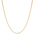 Chaînette forçat Or jaune 18K