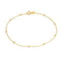Armband 585/14 K Gelbgold verstellbar