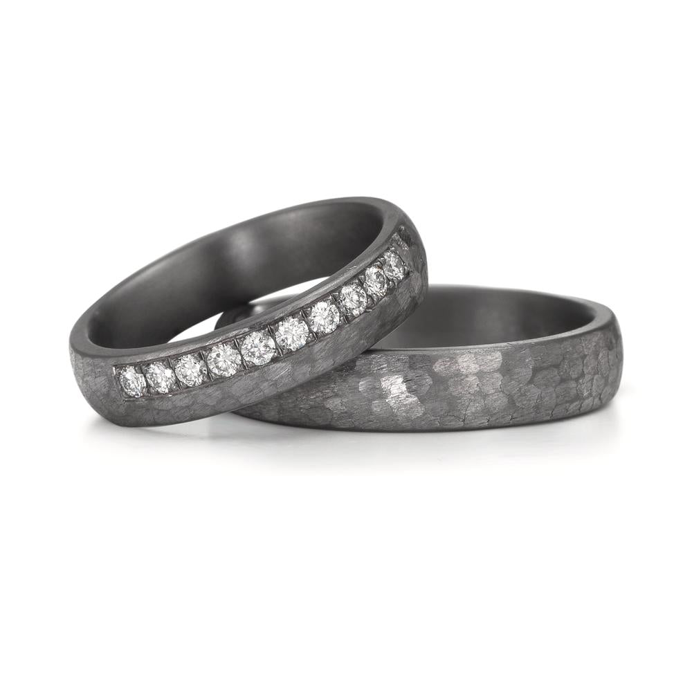 Alliance Tantale 999 Cultivé en laboratoire de diamant 0.25 ct, 10 Pierres, tw-vsi