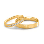 Alliance Or jaune 18K