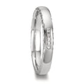 Alliance Platine 950 Diamant 0.02 ct, 5 Pierres, w-si