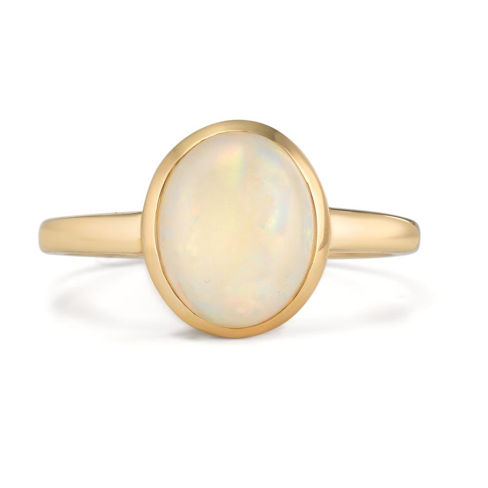 Fingerring 375/9 K Gelbgold Opal