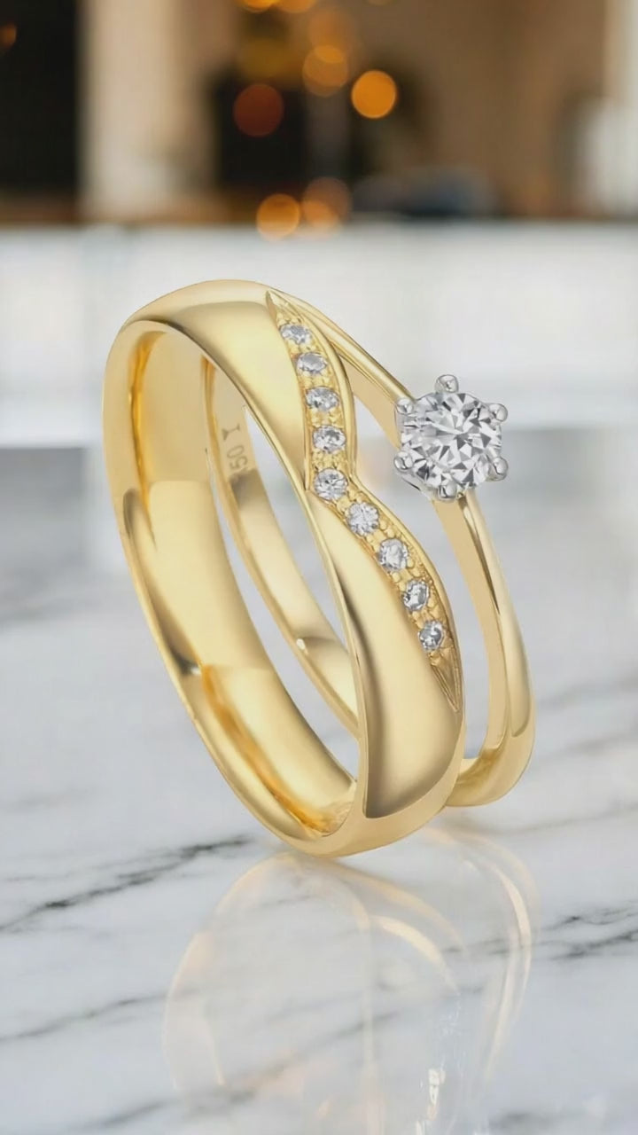 Alliance Tantale 999 Diamant 0.10 ct, w-si