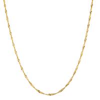 Singapur-Halskette 750/18 K Gelbgold  40 cm-542673