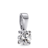 Pendentif Or blanc 750/18 K Diamant blanc, 0.20 ct, brillant, w-si-558303