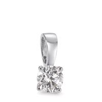 Pendentif Or blanc 750/18 K Diamant blanc, 0.25 ct, brillant, w-si-558304