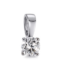 Pendentif Or blanc 750/18 K Diamant blanc, 0.33 ct, brillant, w-si-558305