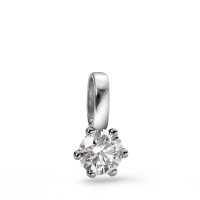 Pendentif Or blanc 750/18 K Diamant blanc, 0.05 ct, brillant, w-si-558327