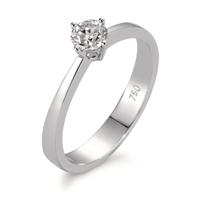 Bague solitaire Or blanc 750/18 ct.-561410