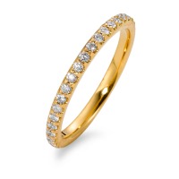 Memory Ring 750/18 K Gelbgold Diamant 0.51 ct, 37 Steine, w-si-563535