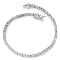 Bracelet Argent Zircone Rhodié 18 cm-567908