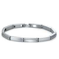 Bracelet Acier inoxydable Zircon 19 cm-568803