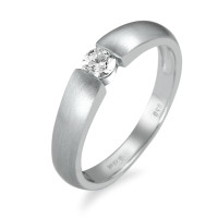 Solitär Ring 950 Palladium Diamant 0.20 ct, w-si-572722