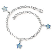 Bracelet Argent nacre étoile 18 cm Ø7.5 mm-574289