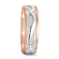 Alliance Or blanc 750/18 ct., Or rouge 750/18 ct. Infini-575402
