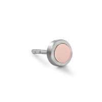 Clous d'oreille à l'unité Acier inoxydable, Aluminium rosé Anodisé Ø6 mm-589164