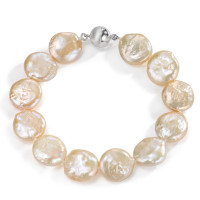 Bracelet Argent Rhodié perle d'eau douce 20.5 cm-589482