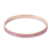 Bracelet rigide Acier inoxydable rosé PVD Ø50 mm-590110