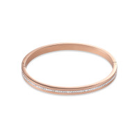 Bracelet rigide Acier inoxydable rosé PVD Ø50 mm-591264