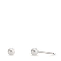 Clous d'oreilles Argent Rhodié perle artificielle-594142