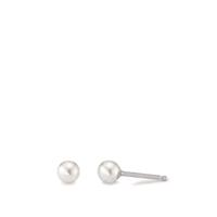 Clous d'oreilles Argent Rhodié perle de Swarovski-594153