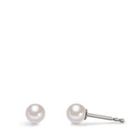 Clous d'oreilles Acier inoxydable perle de culture Ø5 mm-595285