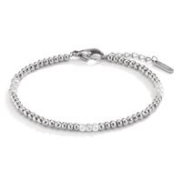 Bracelet Acier inoxydable perle de culture 17-19 cm Ø3 mm-595307