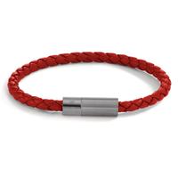 Bracelet Cuir, Acier inoxydable 19 cm-595351