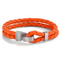 Bracelet Cuir, Acier inoxydable 19 cm-595354