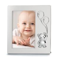 Baby-Fotorahmen für Bild 9 x 13 cm, Rahmen 15 x 15 cm mit Samtrückwand-596870
