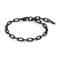 Bracelet Acier inoxydable noir PVD 17.5-21 cm-597870