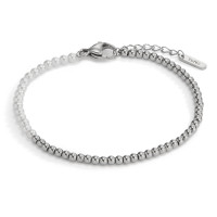 Bracelet Acier inoxydable perle de culture 17.5-19.5 cm Ø3 mm-597879