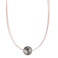 Collier Acier inoxydable PVD perle de Tahiti 42 cm-600258