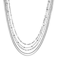 Collier Silber rhodiniert 40-45 cm verstellbar-605108