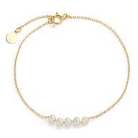 Bracelet Or jaune 750/18 K perle d'eau douce 16-18 cm-605719