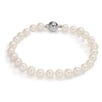 Bracelet Argent Rhodié perle d'eau douce 19 cm-607776