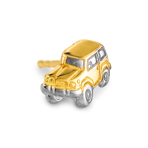 Clous d'oreille à l'unité Or jaune 750/18 K Jeep-182072