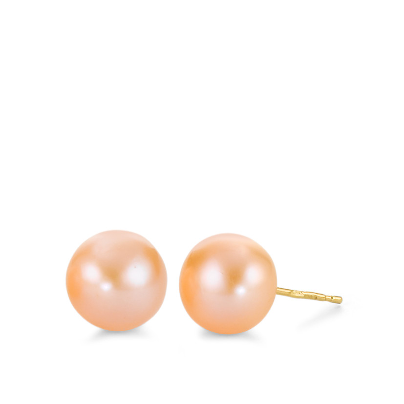 Boucles d'oreilles or + perles-357402